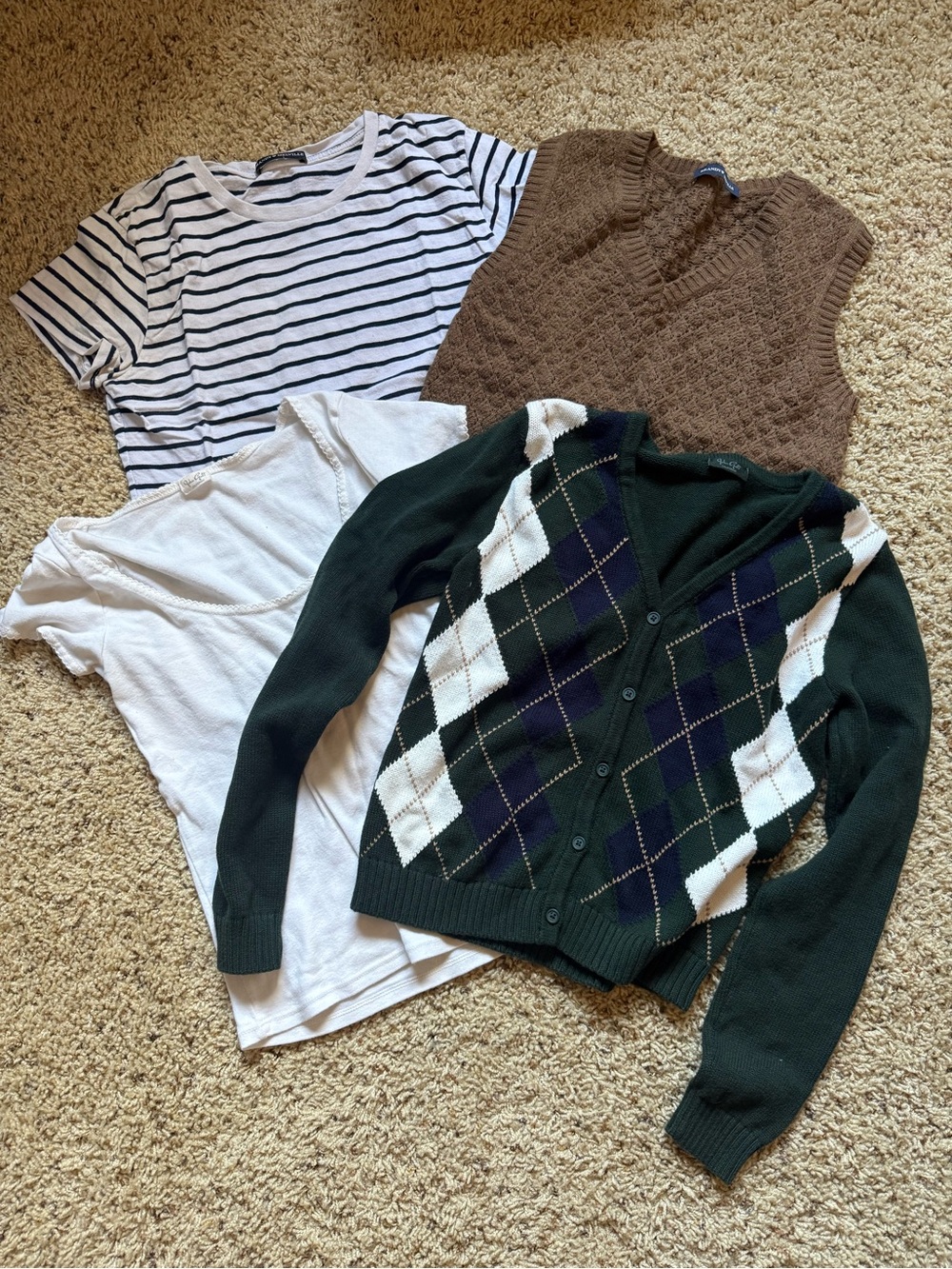 Set of 4 Brandy Melville tops